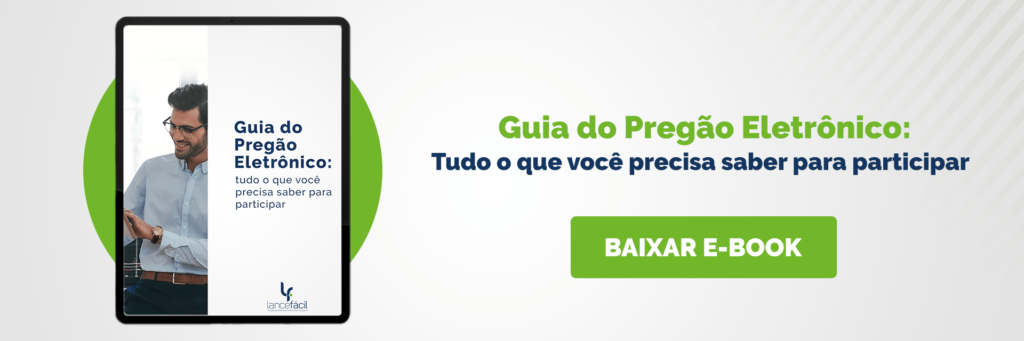 guia para pregão eletrônico Lance Fácil