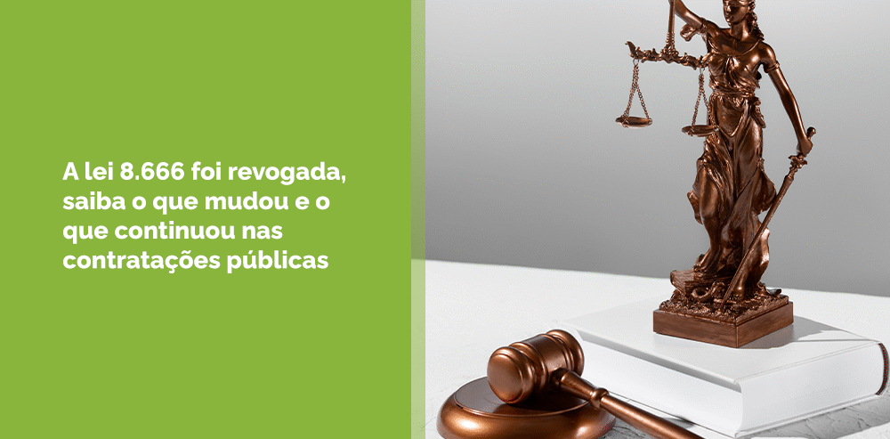 lei 8.666 foi revogada