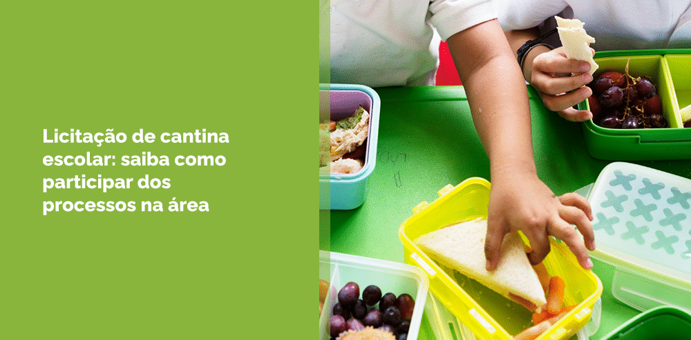 licitação de cantina escolar