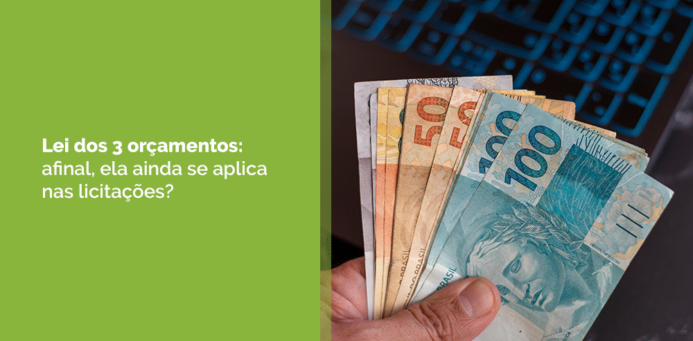 lei dos 3 orçamentos